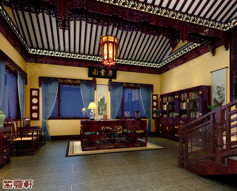 古典中式书房装修